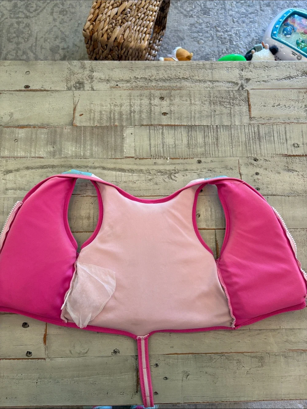 Aqua Swim School Youth Pink Mermaid Swim Training Vest